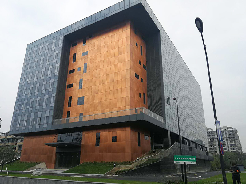 Hangzhou Yuhang Wenyi Business Building Project(Copper Composite Panel) 